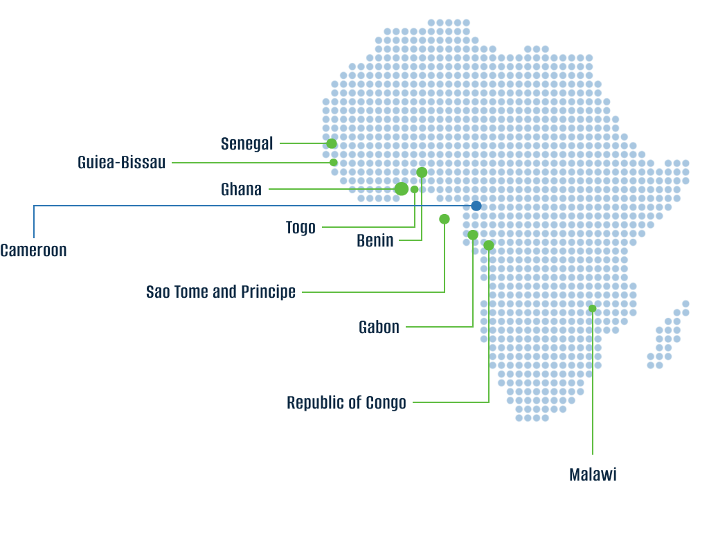 locations of AMCO partners