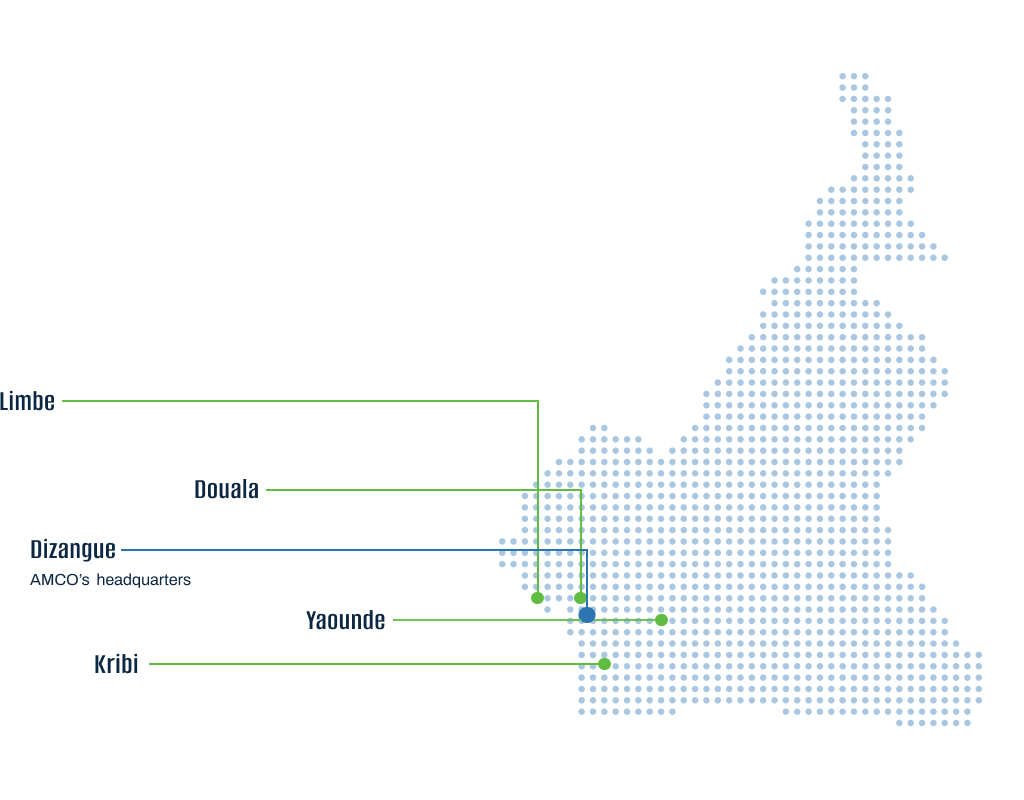 locations where AMCO is based